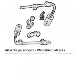 Attacchi parabrezza unviersali A240A