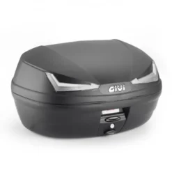 Bauletto E455NT Monolock® 45 litri nero con catadiottri fumé