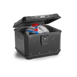Bauletto Monolock ALP44B2 Alpina Alluminio Nero