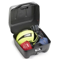 Bauletto Monolock® 32 litri nero comprensivo di piastra e kit
