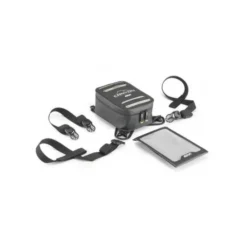 Borsa serbatoio con cinghie GRT29 Nero