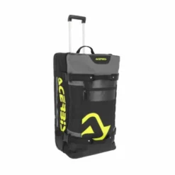 Borsone Trolley Acerbis X-Trip Logo 105 nero grigio giallo