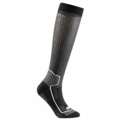 Calza Leggera Sixs LONG V3 al ginocchio Nero
