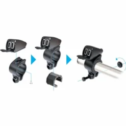 Caricatore TRECK USB Doppio Ultra Fast Charge