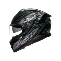 Casco AGV K7 Damascus nero argento