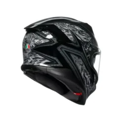 Casco AGV K7 Damascus nero argento