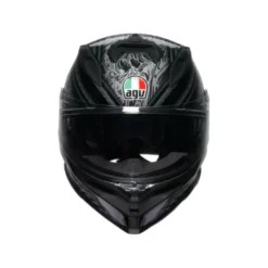 Casco AGV K7 Damascus nero argento