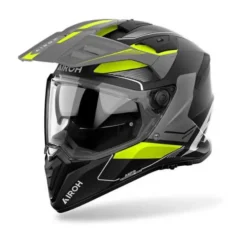 Casco Airoh Bandit Tune Nero Opaco Giallo