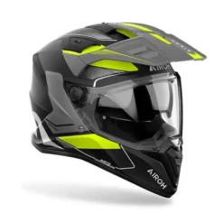 Casco Airoh Bandit Tune Nero Opaco Giallo