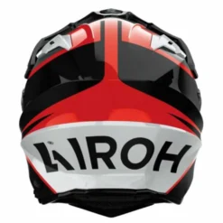 Casco Airoh Commander2 Skip Nero Bianco Rosso