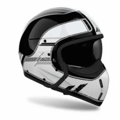 Casco Airoh J110 Raster Bianco Nero