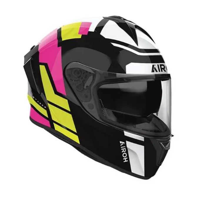 Casco Airoh Spark 2 Lively Mint Nero Giallo Viola