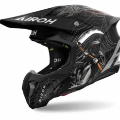 Casco Airoh Twist 3 Arcade Matt Nero Opaco Grigio