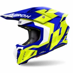 Casco Airoh Twist 3 Dizzy Blu Giallo