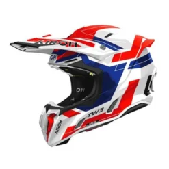 Casco Airoh Twist 3 Dynasty Bianco Blu Rosso