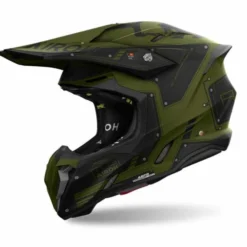 Casco Airoh Twist 3 Military Verdone Nero