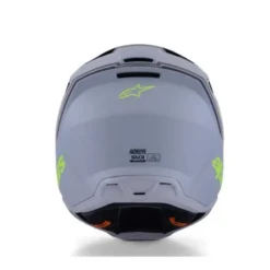 Casco Alpinestars SM3 Radium ECE06 Grigio Opaco Giallo