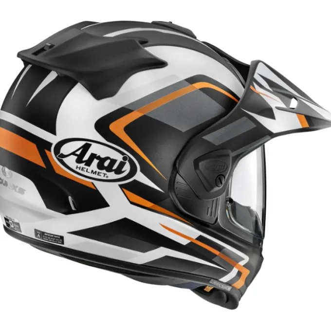 Casco Arai Tour-X 5 Discovery arancio nero