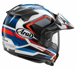Casco Arai Tour-X 5 Discovery Blu Rosso Nero