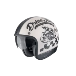 Casco Belfast Evo Drive Fast crema nero