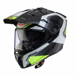 Casco Caberg Tanami Scram Nero Bianco Giallo