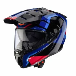 Casco Caberg Tanami Scram Nero Blu Rosso