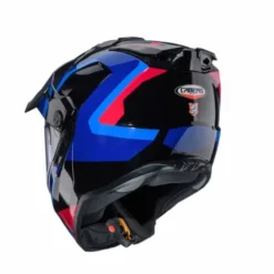 Casco Caberg Tanami Scram Nero Blu Rosso