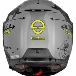 Casco C5 Globe Antracite Giallo