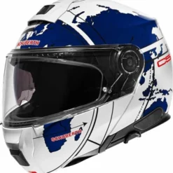 Casco C5 Globe Blu Bianco