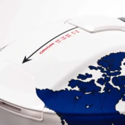Casco C5 Globe Blu Bianco