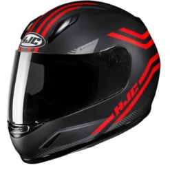 Casco CL-Y Strix Nero Rosso