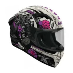 Casco Connor Bloom Nero viola