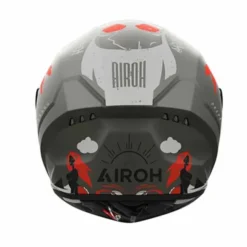 Casco Connor Desperado Grigio Arancio