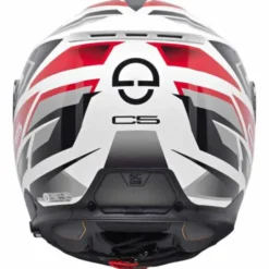 Casco C5 Zenith Bianco Rosso