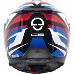 Casco C5 Zenith Blu Rosso Bianco
