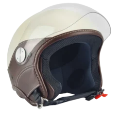 Casco D-Jet Trendy Vision 06 Panna Marrone