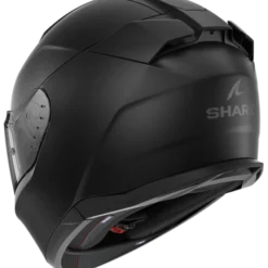 Casco D-Skwal 3 Blank Matt Nero Opaco