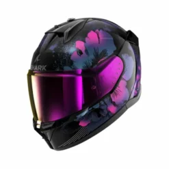 Casco D-Skwal 3 Mayfer Nero Fuxia