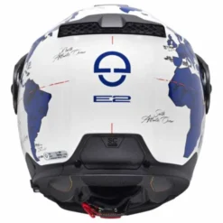 Casco E2 Atlas Bianco Blu