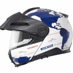 Casco E2 Atlas Bianco Blu