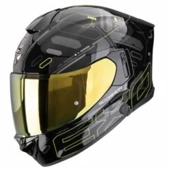 Casco Exo 530 Air Fond Nero Giallo