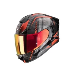 Casco Exo 530 Air Theras Nero Rosso