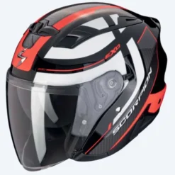 Casco Exo 230 Pul Nero Rosso