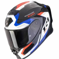 Casco Exo R1 Evo Carbon Air Propel Nero Bianco Blu Rosso