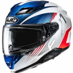 Casco F71 Catos MC21 Bianco Blu Rosso