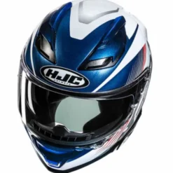 Casco F71 Catos MC21 Bianco Blu Rosso