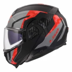 Casco FF910 Advant II Glide Nero Grigio Camo Rosso Opaco