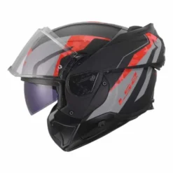 Casco FF910 Advant II Glide Nero Grigio Camo Rosso Opaco