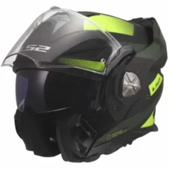 Casco FF901 Advant X Nova Nero Opaco Giallo Verde