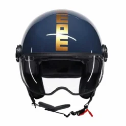 Casco Fighter Classic 06 Blu Oro